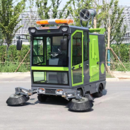 Pembersihan jalan penyapu